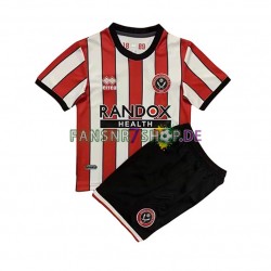 Sheffield United fußball trikot Kinder Heim 2022-2023 Kurzarm
