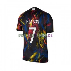Südkorea fußball trikot WM 2022 Son Heung-min 7 Herren Auswärts Kurzarm