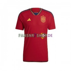 Spanien fußball trikot WM 2022 Herren Heim Kurzarm