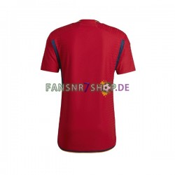 Spanien fußball trikot WM 2022 Herren Heim Kurzarm