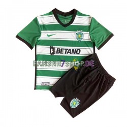 Sporting CP fußball trikot Kinder Heim 2022-2023 Kurzarm