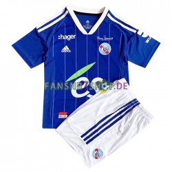 Strasbourg fußball trikot Kinder Heim 2022-2023 Kurzarm