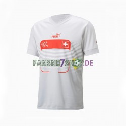 Schweiz fußball trikot WM 2022 Herren Auswärts Kurzarm