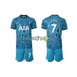 Tottenham Hotspur fußball trikot Son Heung-min 7 Kinder Ausweich 2022-2023 Kurzarm