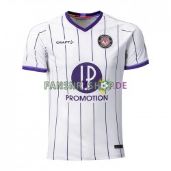 Toulouse FC fußball trikot Herren Heim 2022-2023 Kurzarm