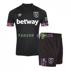 West Ham United fußball trikot Kinder Auswärts 2022-2023 Kurzarm