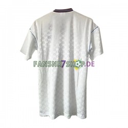 West Ham United fußball trikot Herren Auswärts Retro 1989-1990 Kurzarm