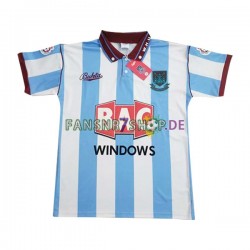 West Ham United fußball trikot Herren Auswärts Retro 1991-1992 Kurzarm