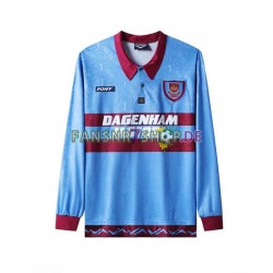 West Ham United fußball trikot Herren Heim Retro 1995-1996 Langarm