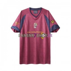 West Ham United fußball trikot Iron Maiden Herren Auswärts Retro 2010 Kurzarm