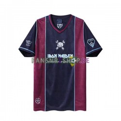 West Ham United fußball trikot Iron Maiden Herren Heim Retro 2011 Kurzarm