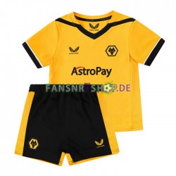 Wolverhampton Wanderers fußball trikot Kinder Heim 2022-2023 Kurzarm