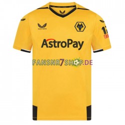 Wolverhampton Wanderers fußball trikot Herren Heim 2022-2023 Kurzarm