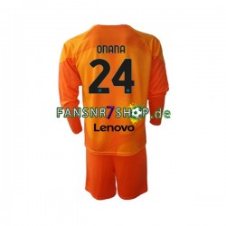 Inter Mailand fußball trikot Andre Onana 24 Torhüter Kinder Viertes 2022-2023 Langarm Inter Mailand fußball trikot Andre Onana 24 Torhüter Kinder Viertes 2022-2023 Langarm