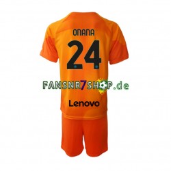 Inter Mailand fußball trikot Andre Onana 24 Torhüter Kinder Viertes 2022-2023 Kurzarm Inter Mailand fußball trikot Andre Onana 24 Torhüter Kinder Viertes 2022-2023 Kurzarm