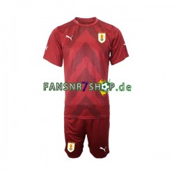 Uruguay fußball trikot WM 2022 Torhüter Kinder Heim Kurzarm