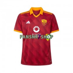 AS Rom fußball trikot Herren Viertes 2023-2024 Kurzarm