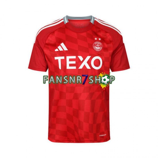 Aberdeen fußball trikot Herren Heim 2024-2025 Kurzarm