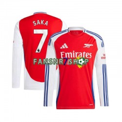 Arsenal fußball trikot Bukayo Saka 7 Herren Heim 2024-2025 Langarm
