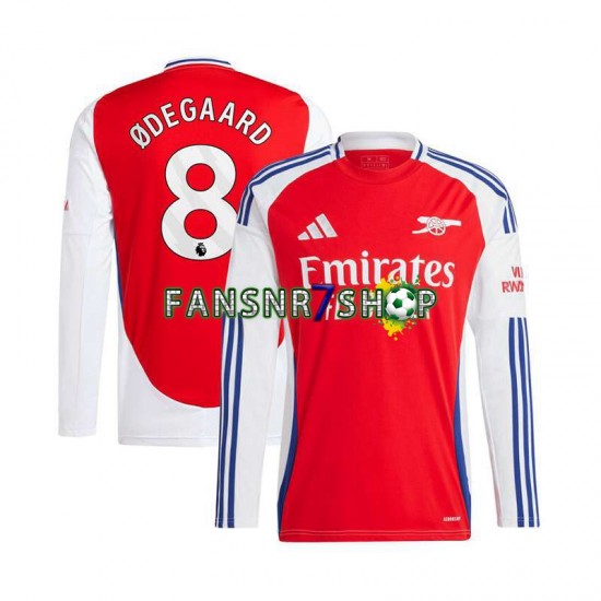 Arsenal fußball trikot Martin Odegaard 8 Herren Heim 2024-2025 Langarm