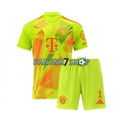 FC Bayern München fußball trikot Manuel Neuer 1 Torhüter Kinder Heim 2024-2025 Kurzarm