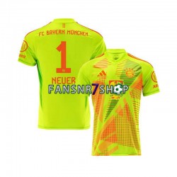 FC Bayern München fußball trikot Manuel Neuer 1 Torhüter Herren Heim 2024-2025 Kurzarm FC Bayern München fußball trikot Manuel Neuer 1 Torhüter Herren Heim 2024-2025 Kurzarm