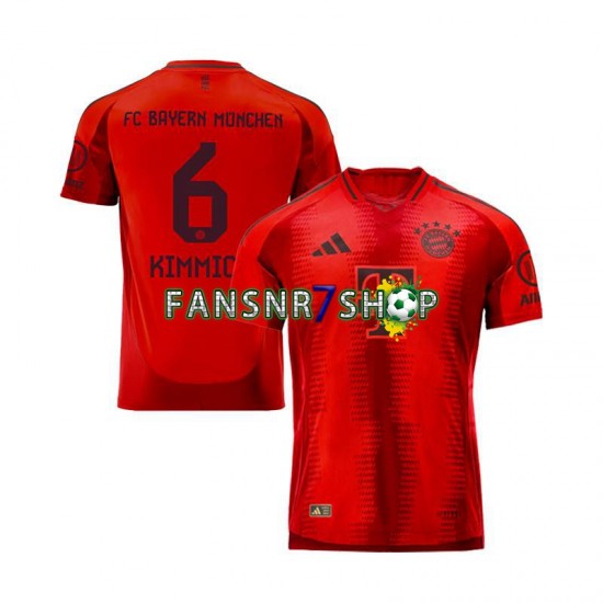 FC Bayern München fußball trikot Joshua Kimmich 10 Herren Heim 2024-2025 Kurzarm