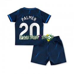 Chelsea fußball trikot Cole Palmer 20 Kinder Auswärts 2023-2024 Kurzarm
