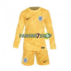 England fußball trikot Euro 2024 Torhüter Kinder Auswärts Langarm