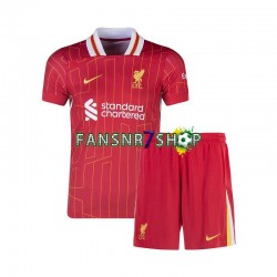 Liverpool fußball trikot Kinder Heim 2024-2025 Kurzarm
