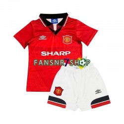 Manchester United fußball trikot Kinder Heim Retro 1994 Kurzarm