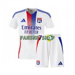 Olympique Lyon fußball trikot Kinder Heim 2024-2025 Kurzarm