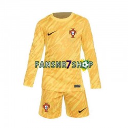 Portugal fußball trikot Euro 2024 Torhüter Kinder Heim Langarm