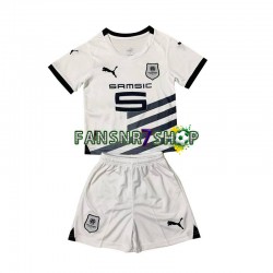 Stade Rennes fußball trikot Kinder Auswärts 2023-2024 Kurzarm