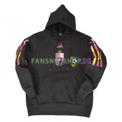 Belgien Herren Kapuzenpullover Schwarz 2022-2023