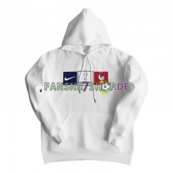 Frankreich Herren Kapuzenpullover Weiß 2022-2023