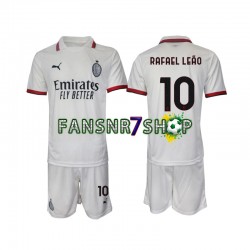 AC Mailand fußball trikot Rafael Leao 10 Kinder Auswärts 2024-2025 Kurzarm