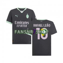 AC Mailand fußball trikot Rafael Leao 10 Herren Ausweich 2024-2025 Kurzarm