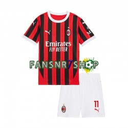 AC Mailand fußball trikot ibrahimovic 11 Kinder Heim 2024-2025 Kurzarm