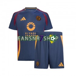 AS Rom fußball trikot Kinder Ausweich 2024-2025 Kurzarm