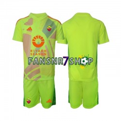 AS Rom fußball trikot Torhüter Kinder Auswärts 2024-2025 Kurzarm