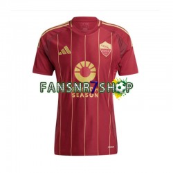AS Rom fußball trikot Herren Heim 2024-2025 Kurzarm