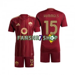 AS Rom fußball trikot Mats Hummels 15 Kinder Heim 2024-2025 Kurzarm