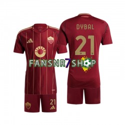 AS Rom fußball trikot Paulo Dybala 21 Kinder Heim 2024-2025 Kurzarm AS Rom fußball trikot Paulo Dybala 21 Kinder Heim 2024-2025 Kurzarm