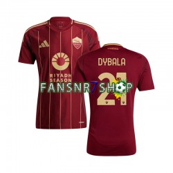 AS Rom fußball trikot Paulo Dybala 21 Herren Heim 2024-2025 Kurzarm AS Rom fußball trikot Paulo Dybala 21 Herren Heim 2024-2025 Kurzarm