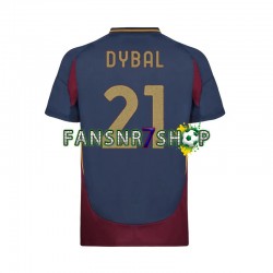 AS Rom fußball trikot Paulo Dybala 21 Herren Ausweich 2024-2025 Kurzarm AS Rom fußball trikot Paulo Dybala 21 Herren Ausweich 2024-2025 Kurzarm