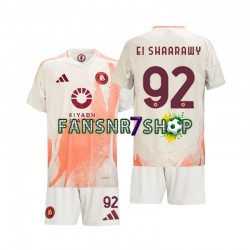 AS Rom fußball trikot Stephan El Shaarawy 92 Kinder Auswärts 2024-2025 Kurzarm AS Rom fußball trikot Stephan El Shaarawy 92 Kinder Auswärts 2024-2025 Kurzarm