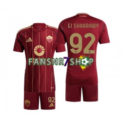 AS Rom fußball trikot Stephan El Shaarawy 92 Kinder Heim 2024-2025 Kurzarm AS Rom fußball trikot Stephan El Shaarawy 92 Kinder Heim 2024-2025 Kurzarm