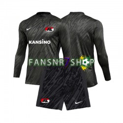 AZ Alkmaar fußball trikot Torhüter Kinder Auswärts 2024-2025 Langarm