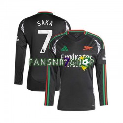 Arsenal fußball trikot SAKA 7 Herren Auswärts 2024-2025 Langarm